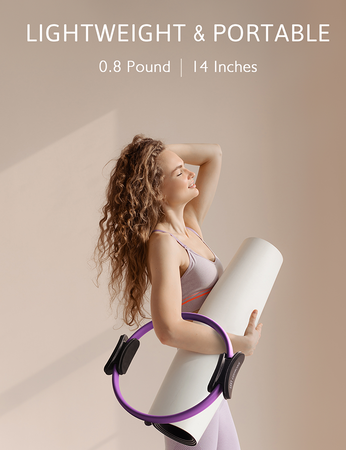 LIONSCOOL PILATES RING SET - Purple LIONSCOOL