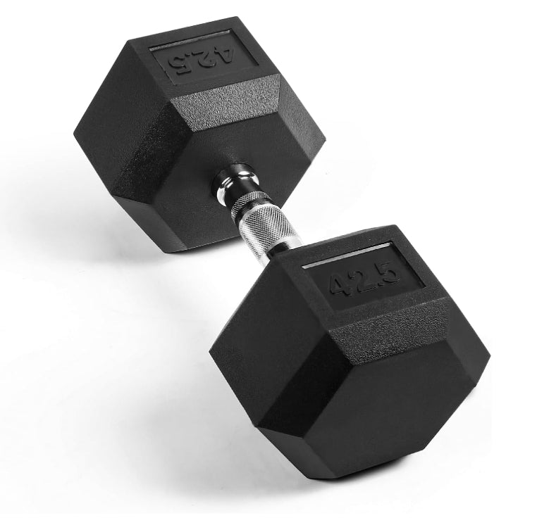 LIONSCOOL Rubber Encased Hex Dumbbells LIONSCOOL