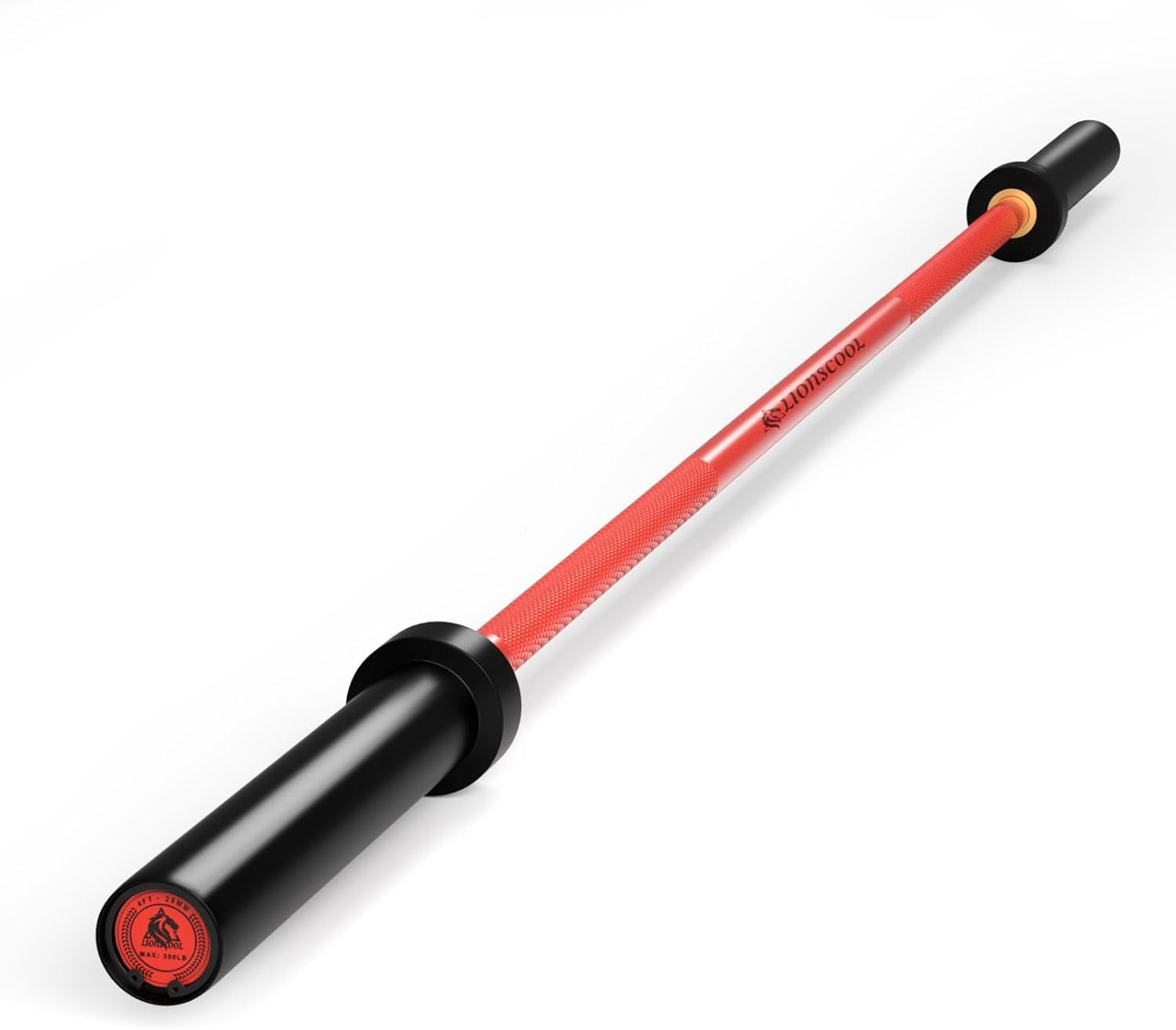 4ft Olympic Barbell (500LBS Weight Capacity) LIONSCOOL
