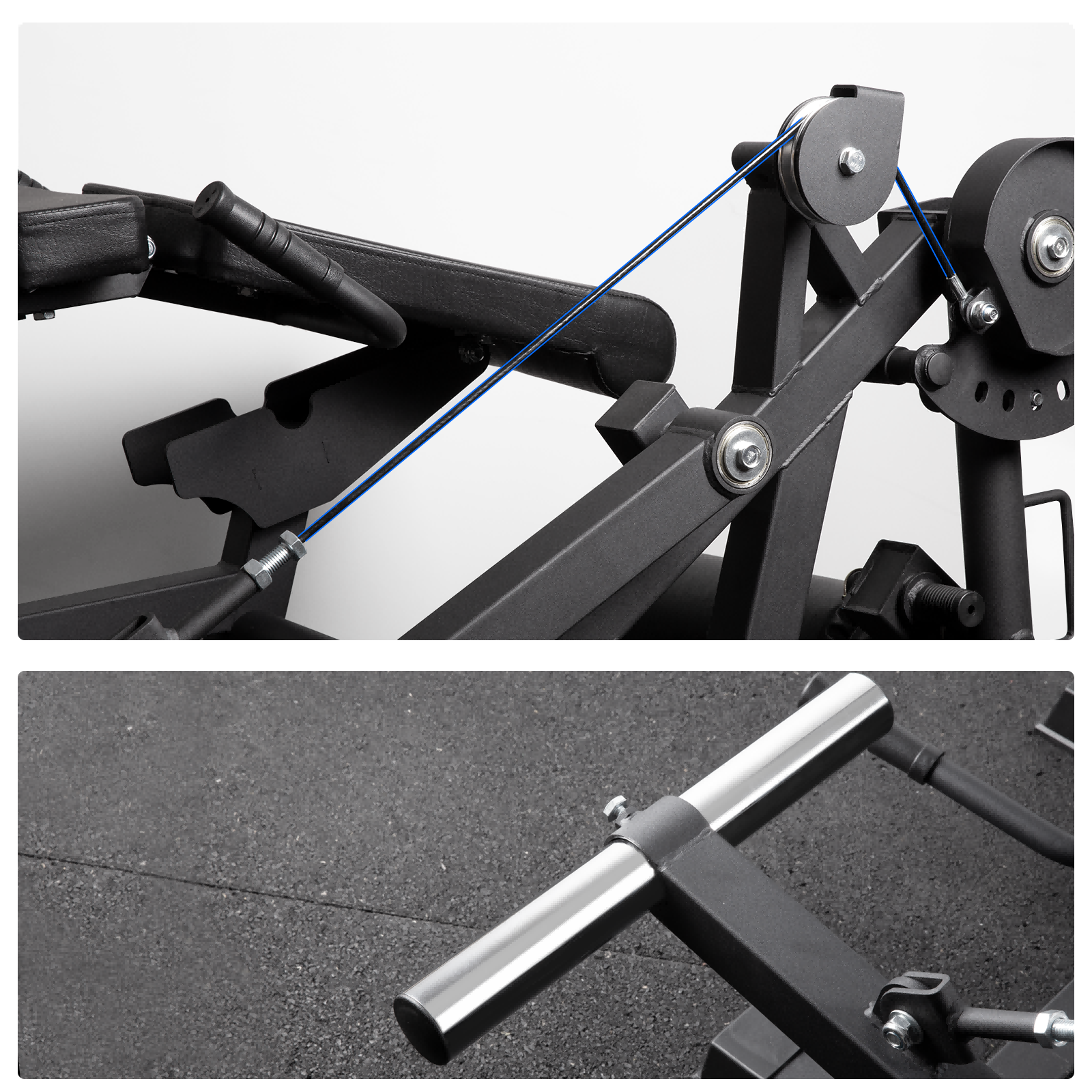 LIONSCOOL Leg Extension, Leg Curl & Exercise Bench V4.0 LIONSCOOL