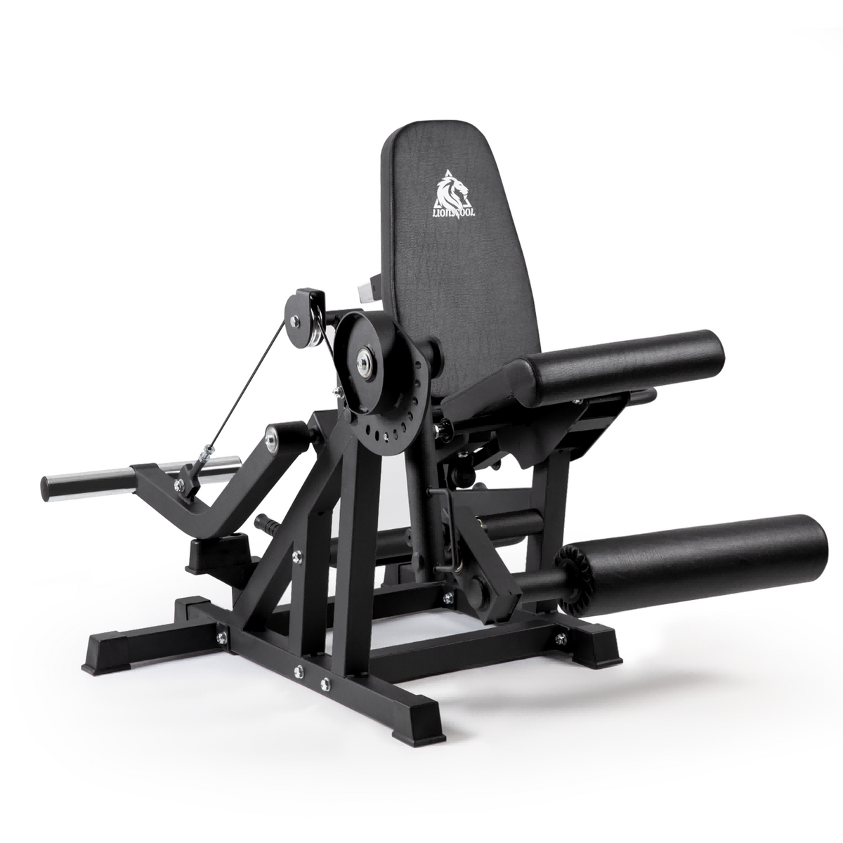 LIONSCOOL Leg Extension and Curl Machine V4.0, Adjustable Seated