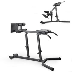 LIONSCOOL Heavy-duty Adjustable Roman Chair (Back Extension Bench) LIONSCOOL