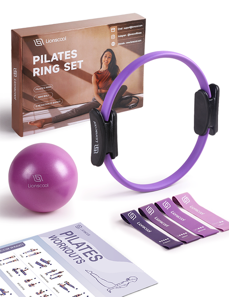 Pilates Ring Set - Purple