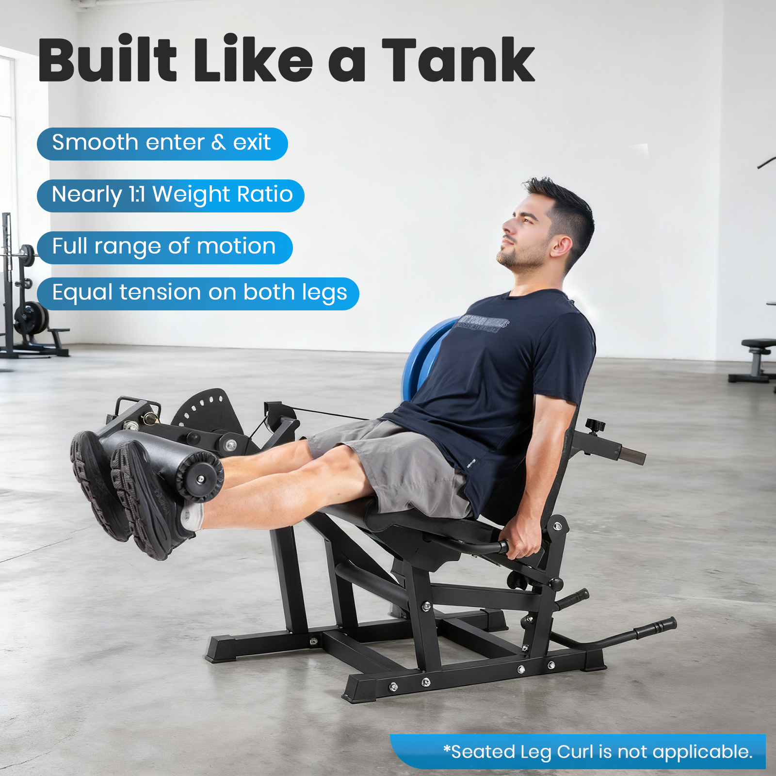 LIONSCOOL Leg Extension and Curl Machine V4.0 LIONSCOOL