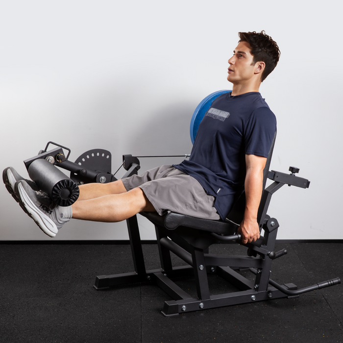 LIONSCOOL Leg Extension and Curl Machine V4.0, Adjustable Seated and ...