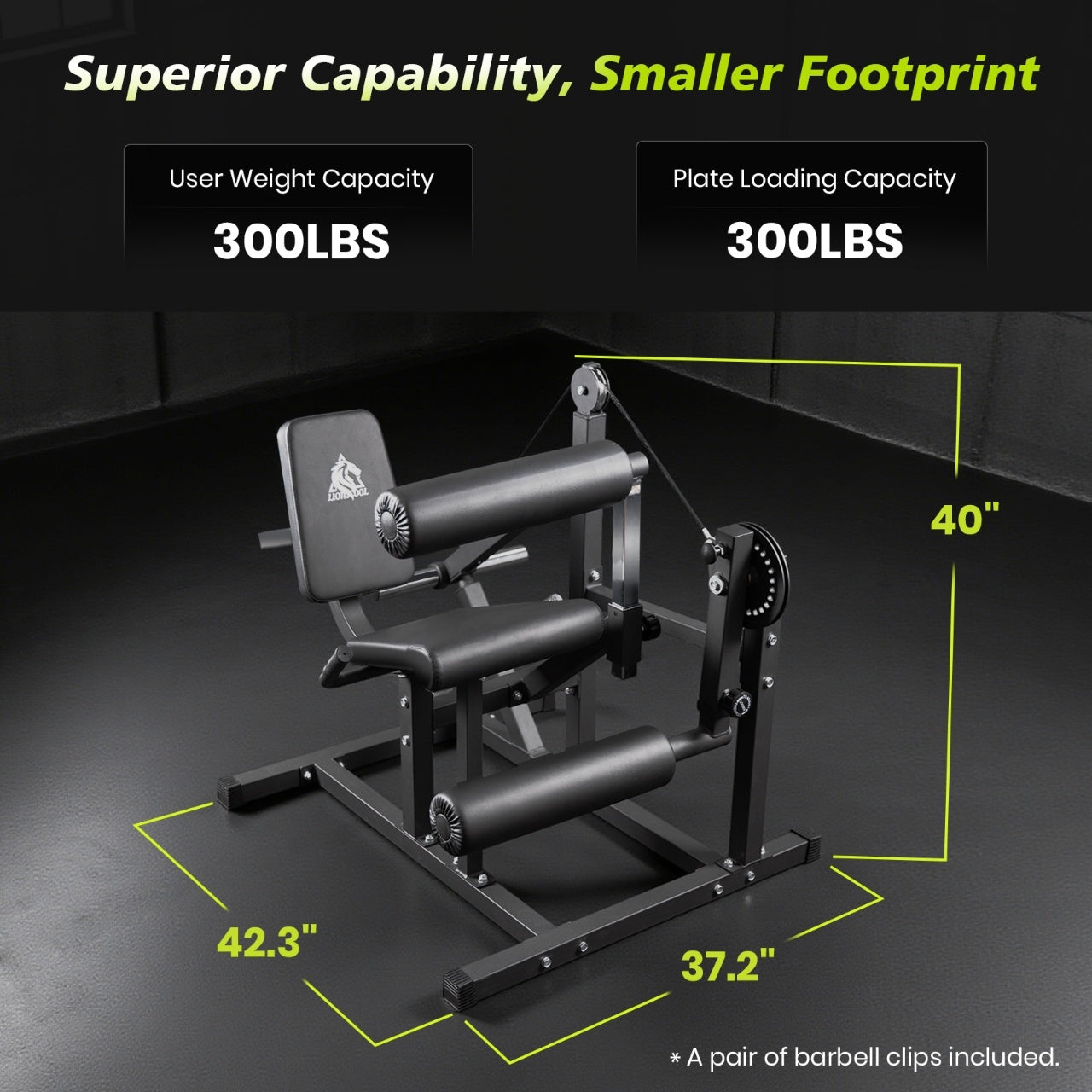 Lionscool Seated Curl Extension Machine LIONSCOOL